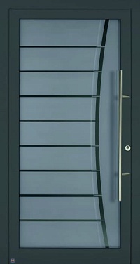 Уличные двери Hormann с остеклением TopComfort, Мотив 100 / MG 116