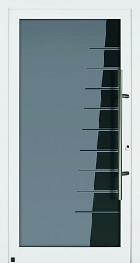 Двери Hormann с остеклением TopComfort - Мотив 100 / MG 117 Аксае