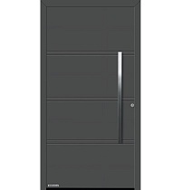 Двери входные алюминиевые со сталью ThermoPlan Hybrid Hormann – Мотив 872