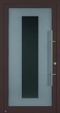 Заказать двери Hormann с остеклением TopComfort Мотив 100 / MG 112 в Аксае