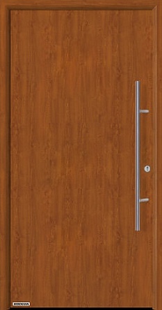 Заказать входные двери Hormann Thermo 65, Мотив 010 с декором поверхности под древесину в Аксае